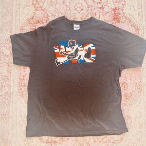 Hanes Heavyweight, Men’s Vintage Black The Who Graphic T-Shirt